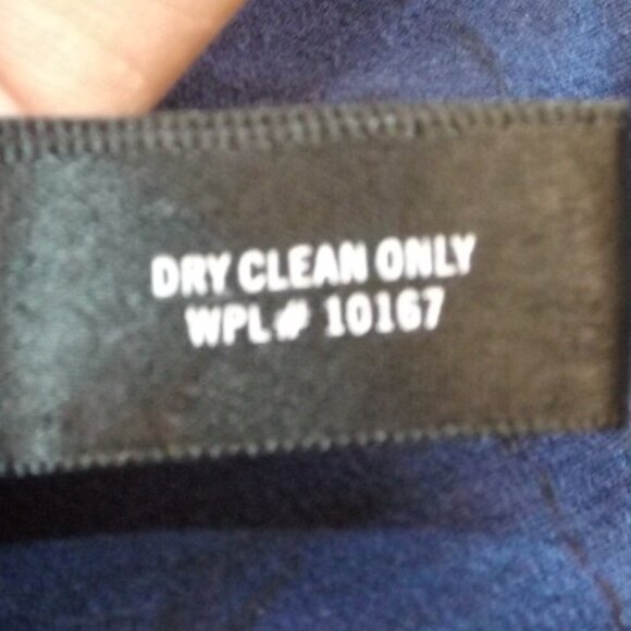 AQUA Silk Maxi Dress, M, Multicolor, Ruffle neck, Long/Full length,Keyhole back - Picture 12 of 12